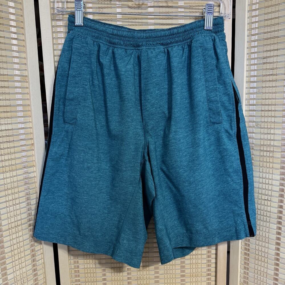 Lululemon Swim Shorts Men's Small Teal Green Lined Swimwear